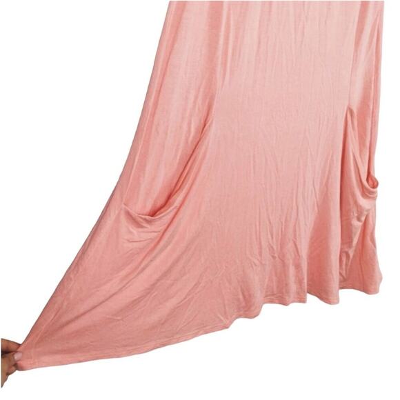 Trendyland Peach Shift Dress Pockets Women's Size Small Good used condition No f - Picture 3 of 5